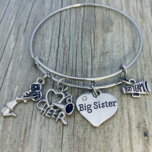 Buy HHHbeauty Big Little Sister Bracelet - Cute Heart My Sister Charm  Bracelet for Sister, Women Online at desertcartINDIA